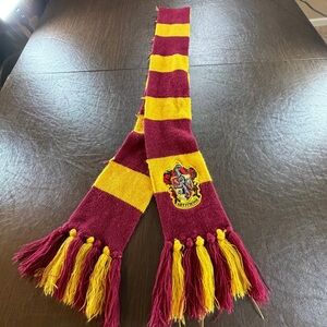 Harry Potter Gryffindor Striped Maroon and Yellow Scarf
